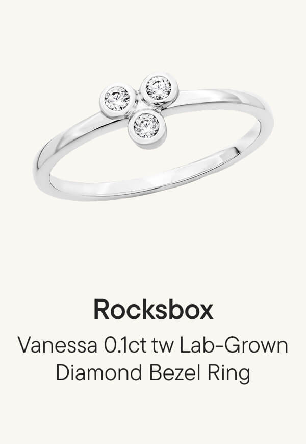 Vanessa 0.1ct tw Lab-Grown Diamond Bezel Ring Vanessa 0.1ct tw Lab-Grown Diamond Bezel Ring
