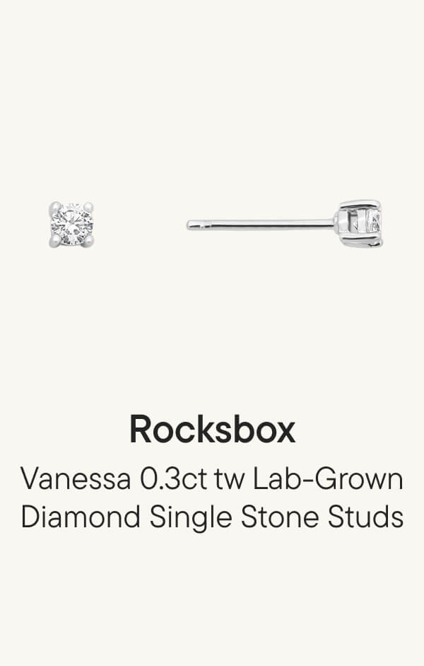 Vanessa 0.3ct tw Lab-Grown Diamond Single Stone Studs Vanessa 0.3ct tw Lab-Grown Diamond Single Stone Studs