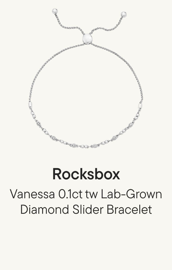 Vanessa 0.1ct tw Lab-Grown Diamond Slider Bracelet Vanessa 0.1ct tw Lab-Grown Diamond Slider Bracelet