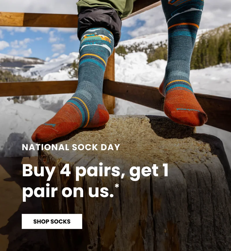 Buy 4 pairs get 1 pair on us. Today only.
