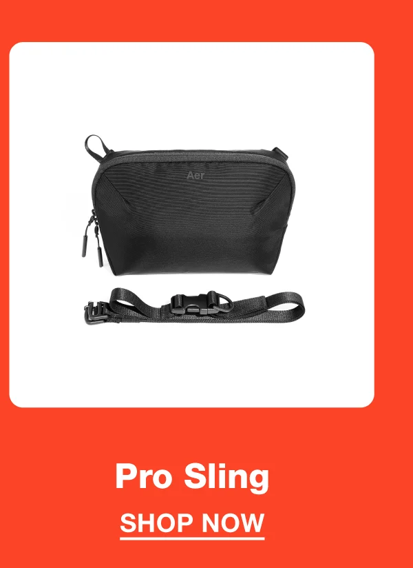 Studio photo of the Aer Pro Sling