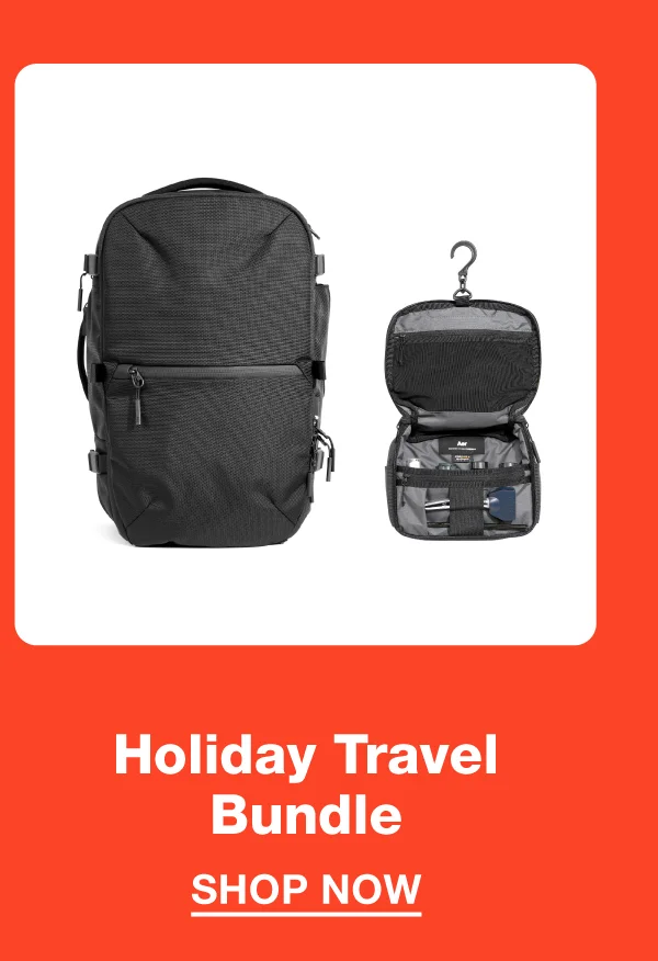 Studio image of the Holiday Travel Bundle