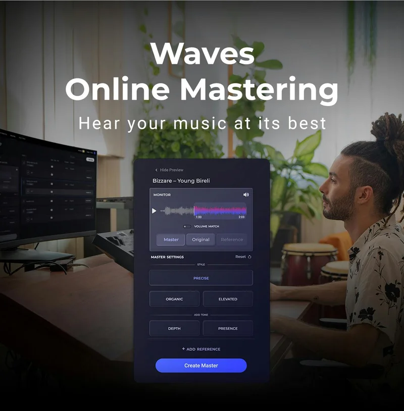 NEW! Waves Online Mastering