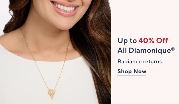 diamonique up to 40% off