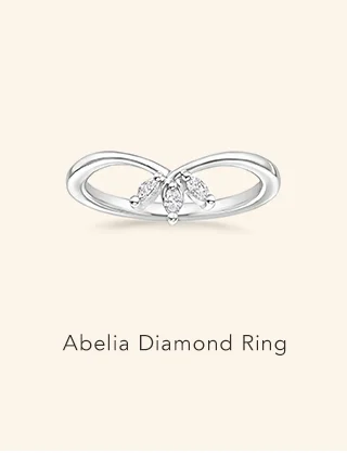 Abelia Diamond Ring