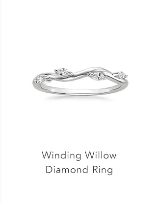 Winding Willow Diamond Ring