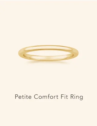 Petite Comfort Fit Ring