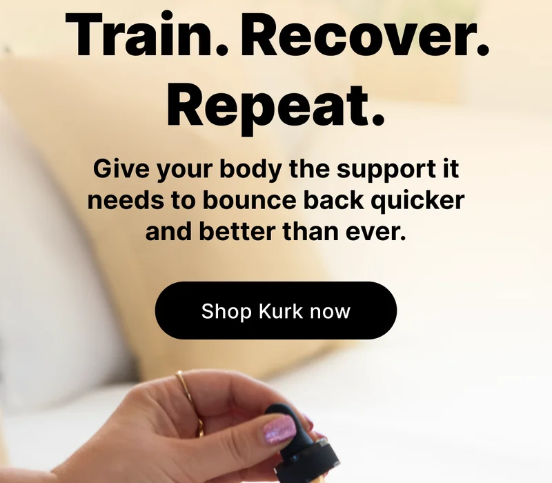 Train. Recover. Repeat. Give your body the support it needs to bounce back quicker and better than ever. [ SHOP KURK NOW ]