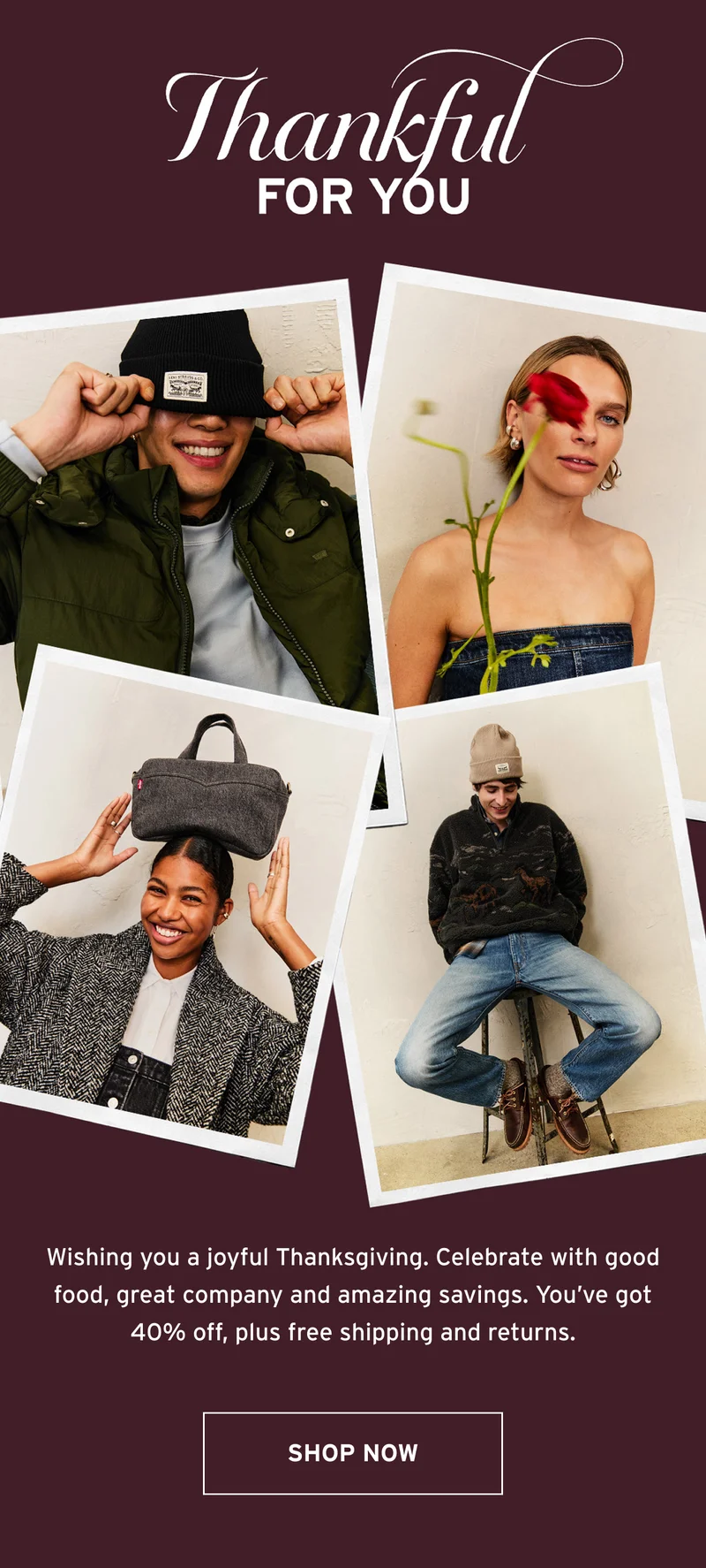 50% OFF OUR FAVORITE STYLES