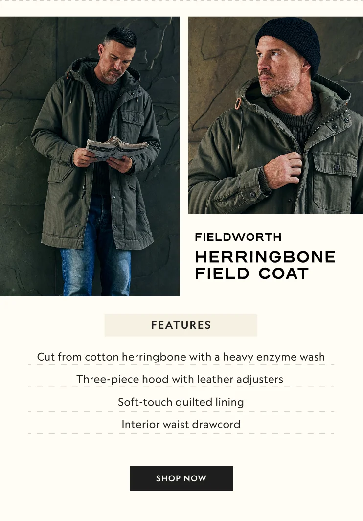 Herringbone Field Coat