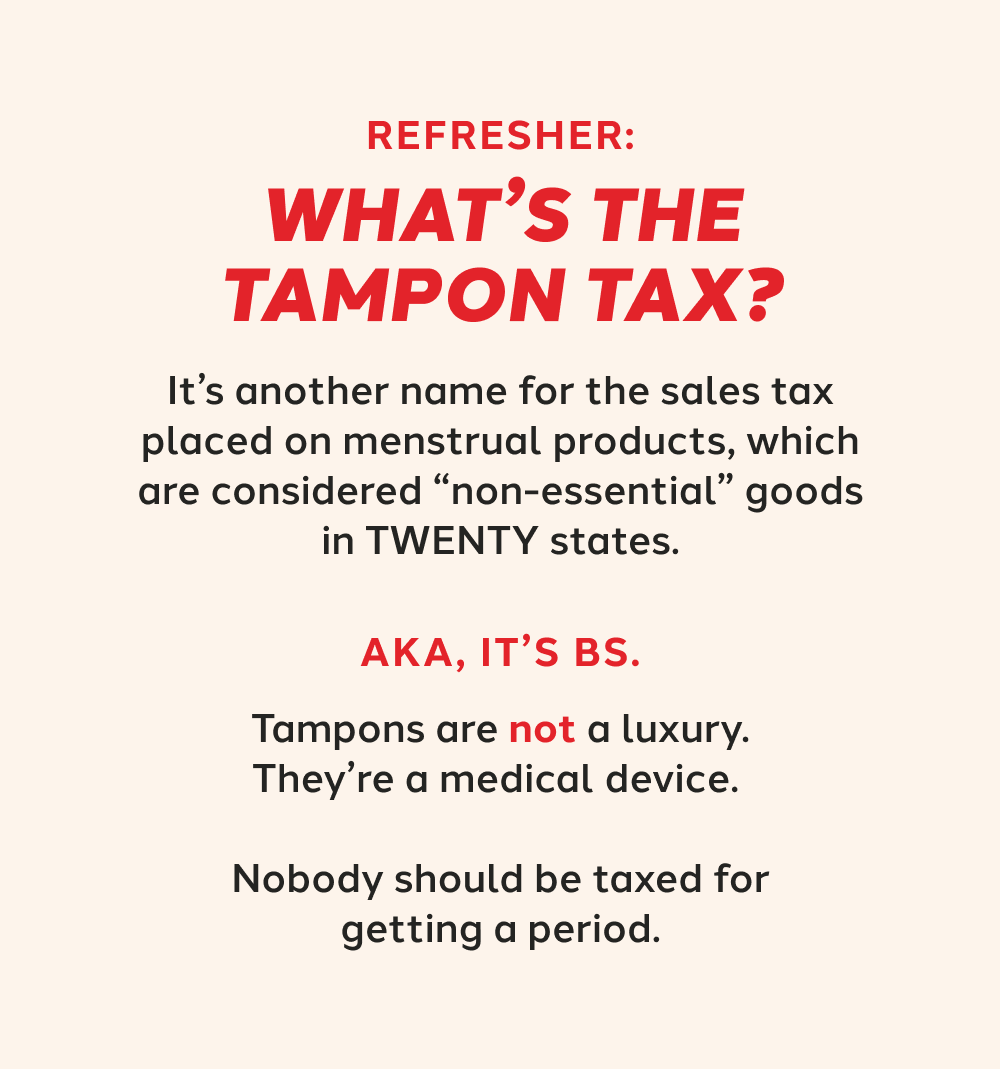 What’s the Tampon Tax?