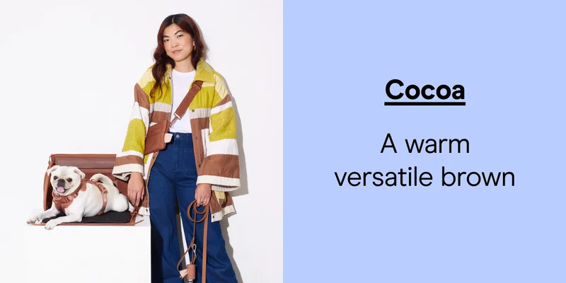 Cocoa. A warm versatile Brown