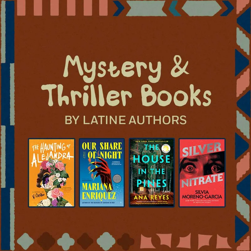 Mystery and Thriller Books by Latine Authors