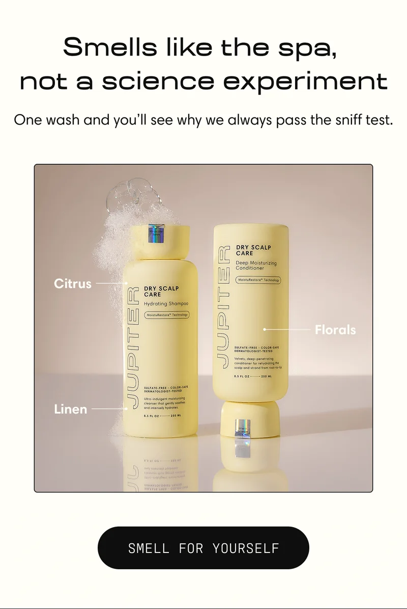 Smells like the spa, not a science experiment | One wash, and you'll see why we always pass the sniff test. Smell For Yourself