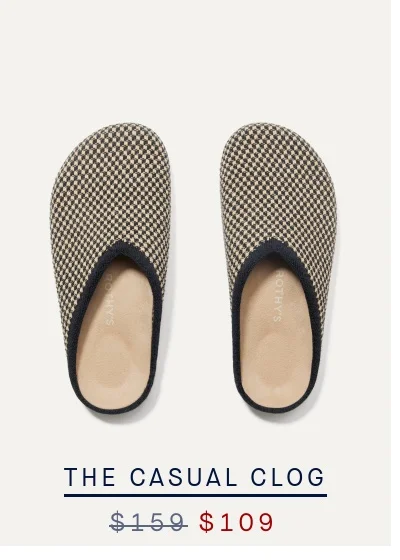 THE CASUAL CLOG