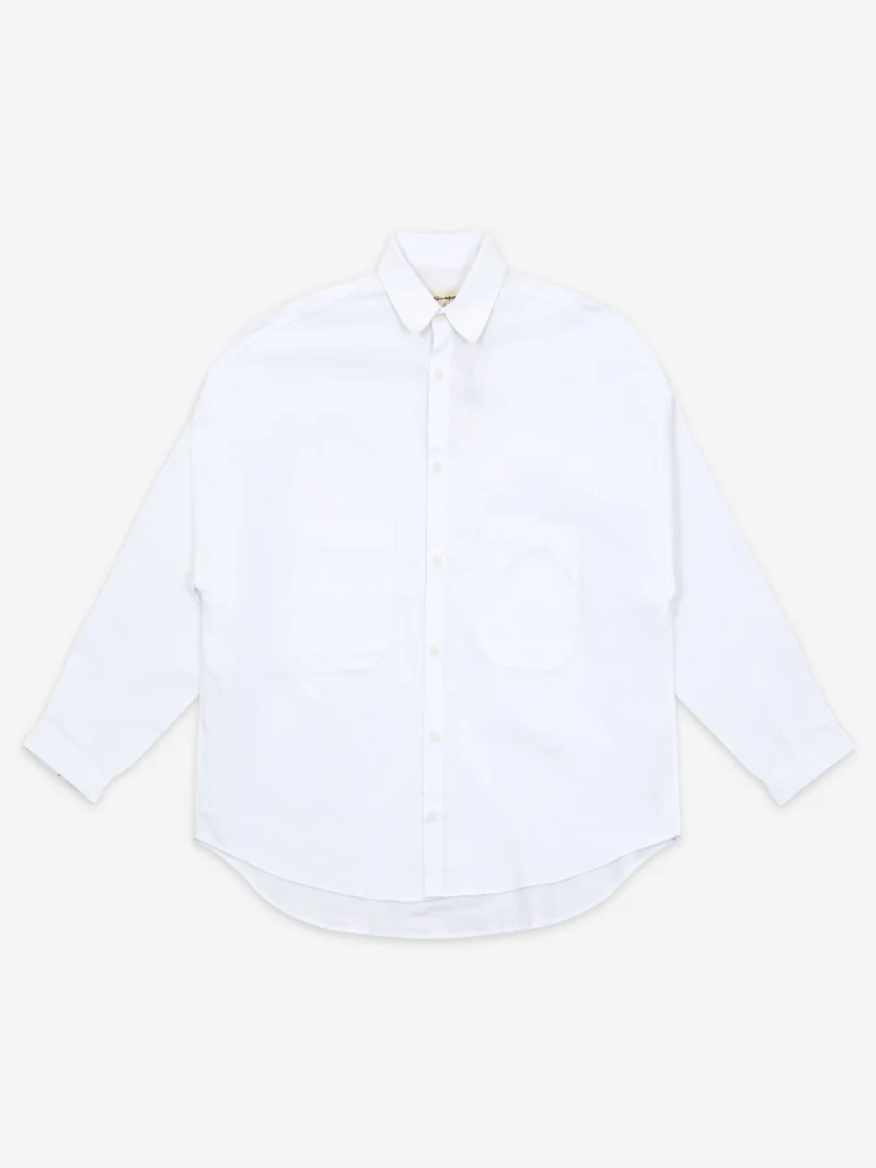 Image of Estudio Niksen Oxford Balloon Shirt - White