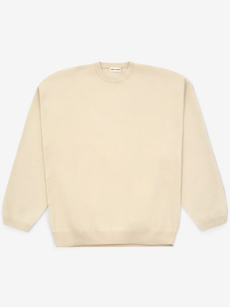 Image of Estudio Niksen Balloon Heavy Sweater - Ivory