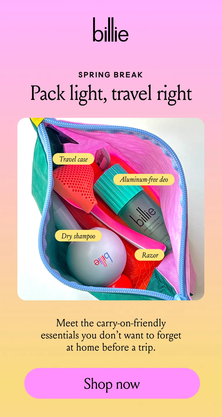 Pack light, travel right