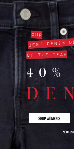 Our Best Denim Deal of the Year 40% off Denim Shop Women's