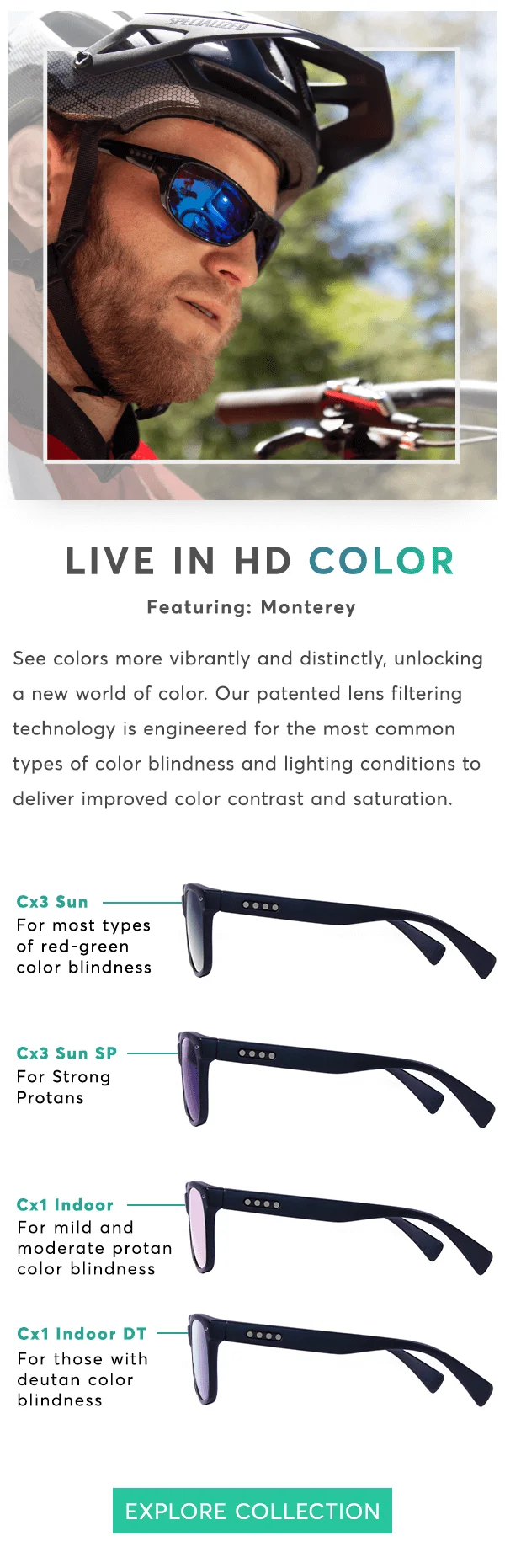 Live in HD Color- Mountain Biker