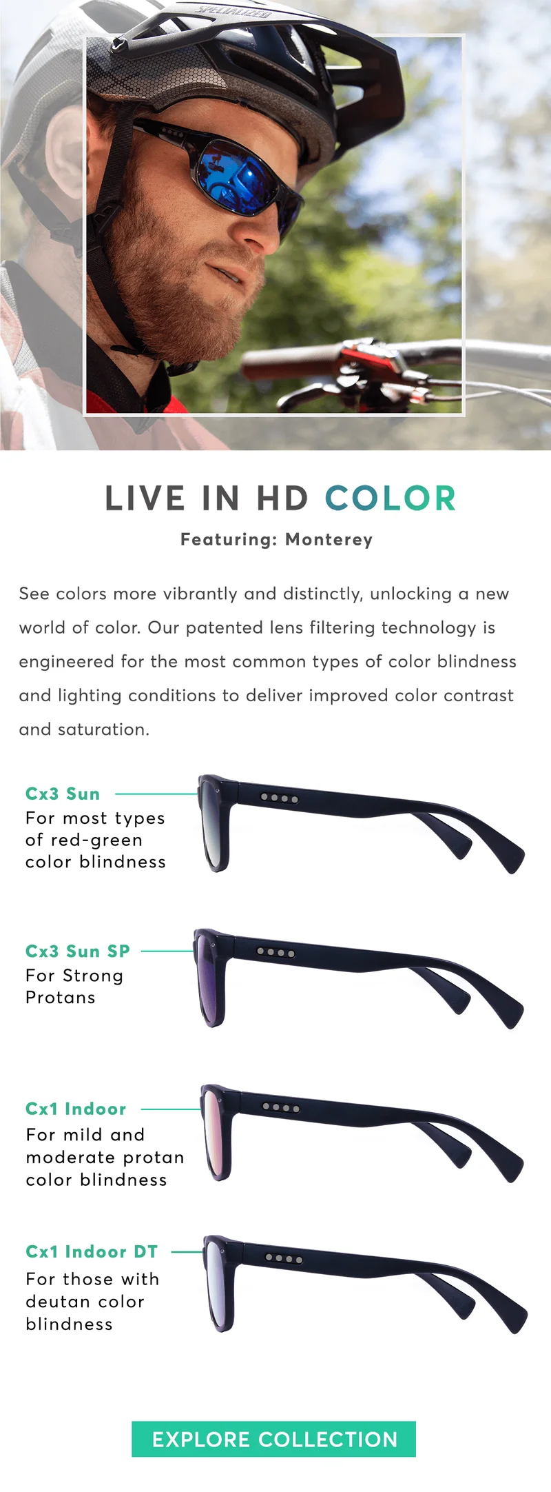 Live in HD Color- Mountain Biker
