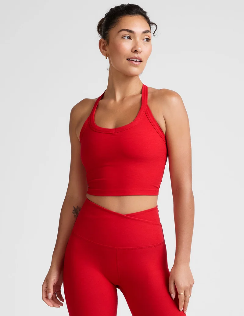 Image of Spacedye On The Up Cropped Tank