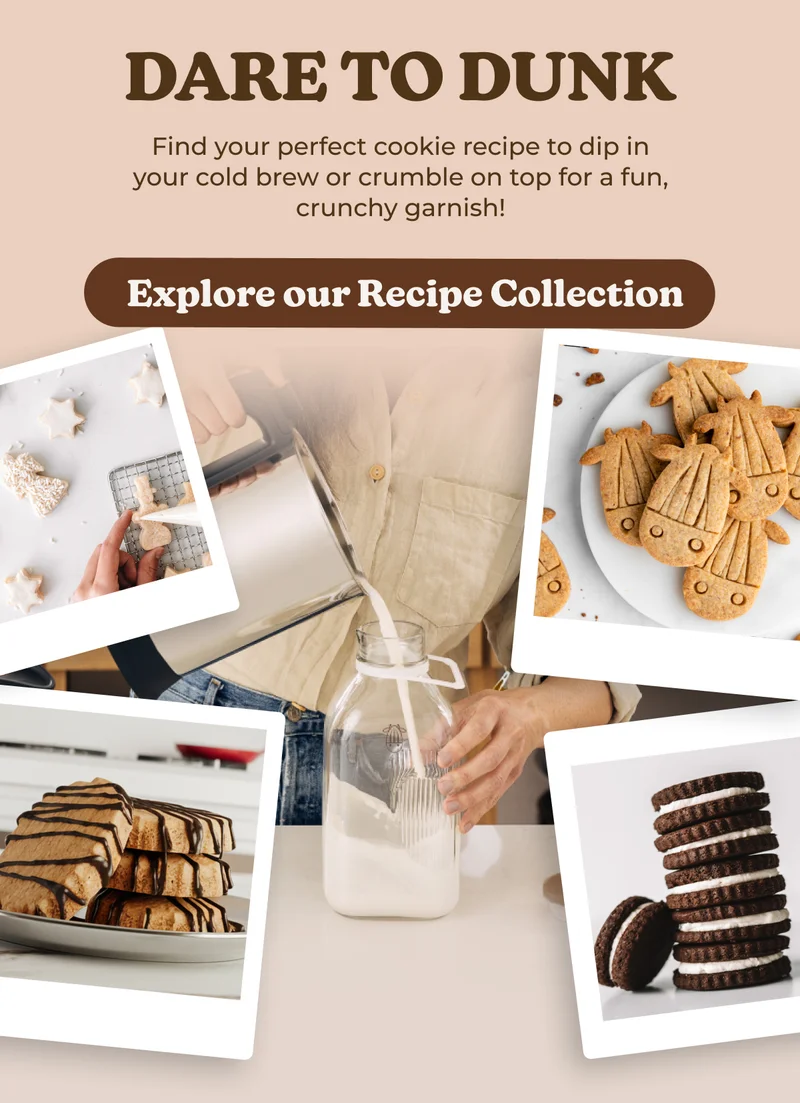 5 delicious recipe options  to make this delicious cookie butter cold brew copycat