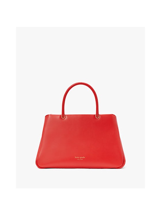 Grace Fine Grain Leather Medium Satchel