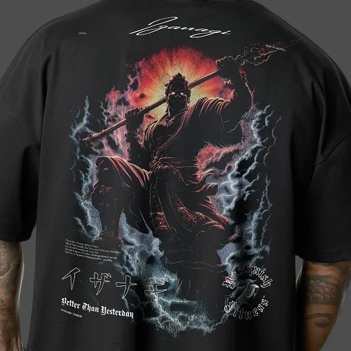 SHINTO GODS WAR CREATION OVERSIZED BOXY T SHIRT