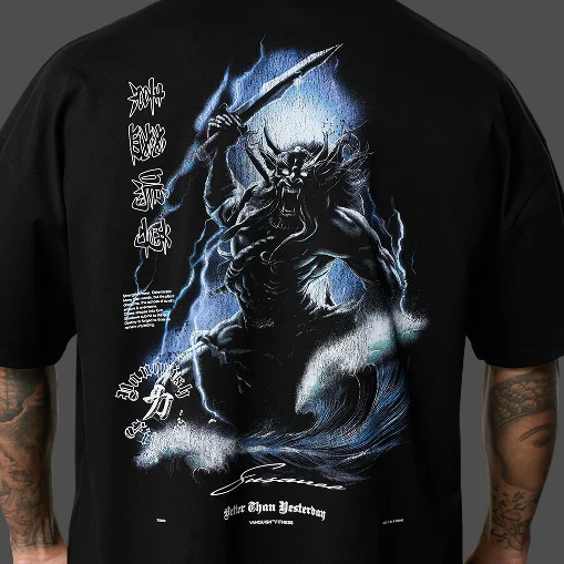 SHINTO GODS STORM OVERSIZED BOXY T SHIRT