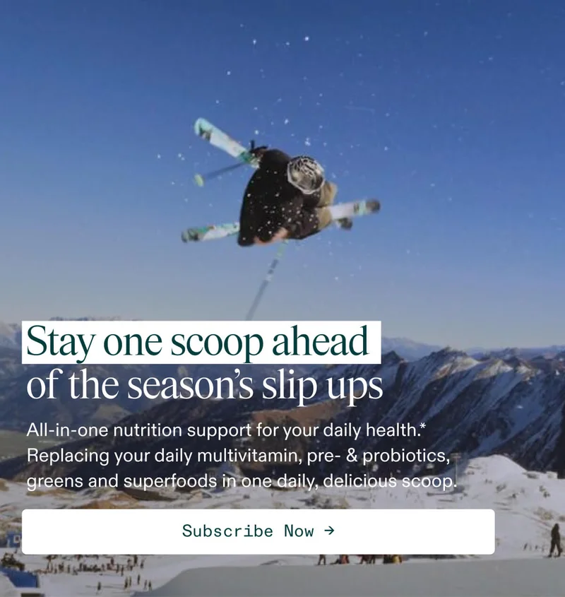 Subscribe to stay one scoop ahead