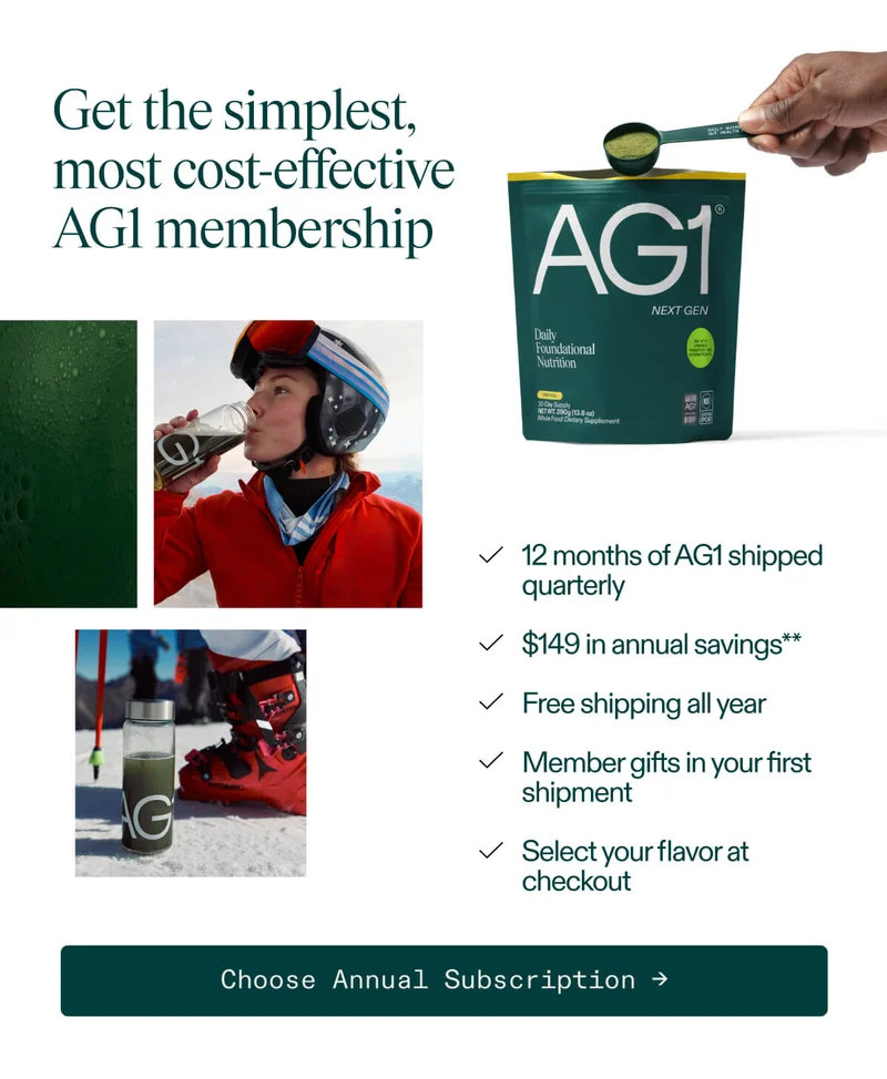 Choose Annual Subscription