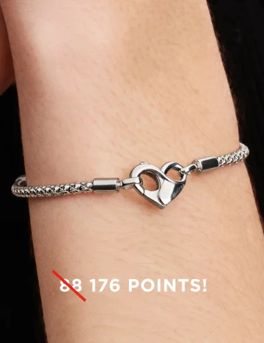 Pandora Moments Studded Chain Bracelet