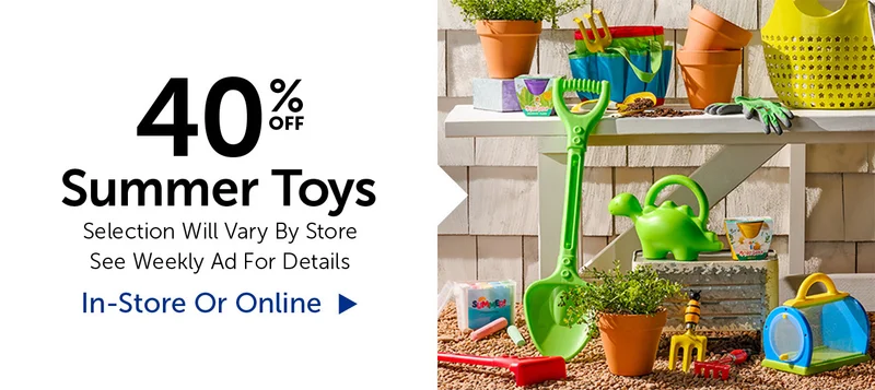 40% Off Summer Toys - Select Categories