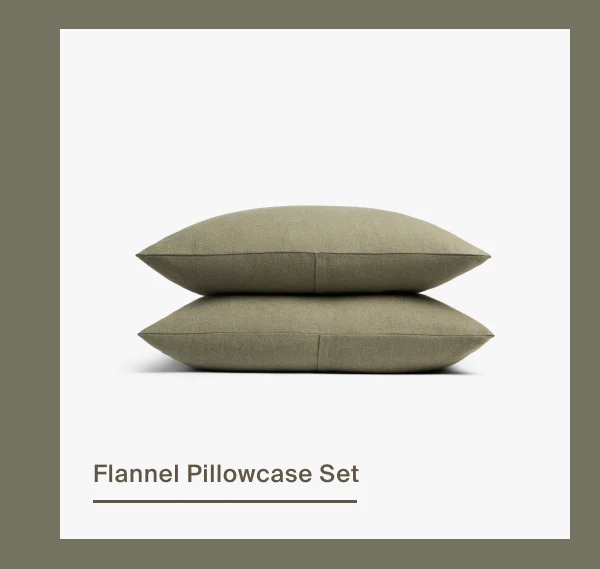 Shop Flannel Pillowcase Set