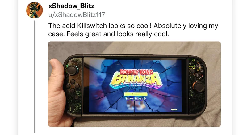 xShadow_Blitz on Reddit: "The acid Killswitch looks so cool! Absolutely loving my case. Feels great and looks really cool."