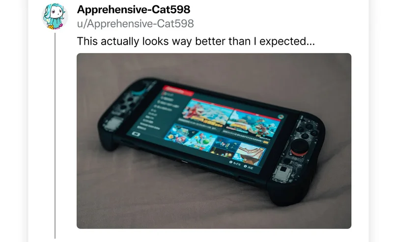Apprehensive-Cat598 on Reddit: "This actually looks way better than I expected..."