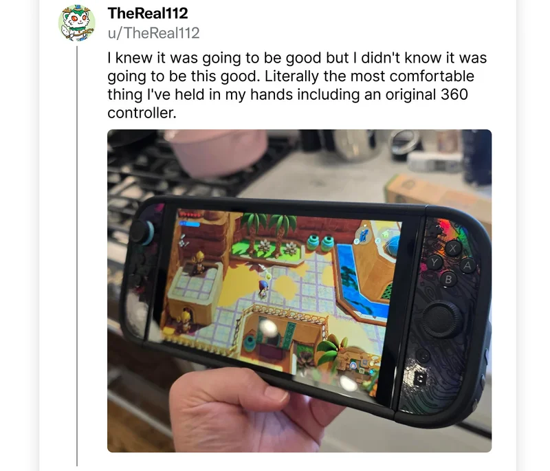 TheReal112 on Reddit: "I knew it was going to be good but I didn't know it was going to be this good. Literally the most comfortable thing I've held in my hands including an original 360 controller."