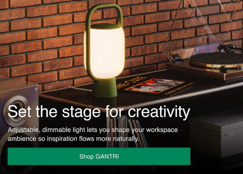 Set the stage for creativity