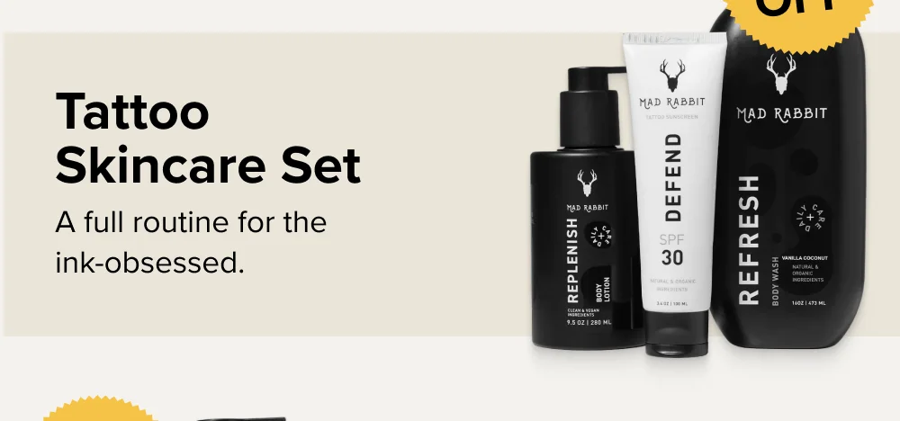 Tattoo Skincare Set