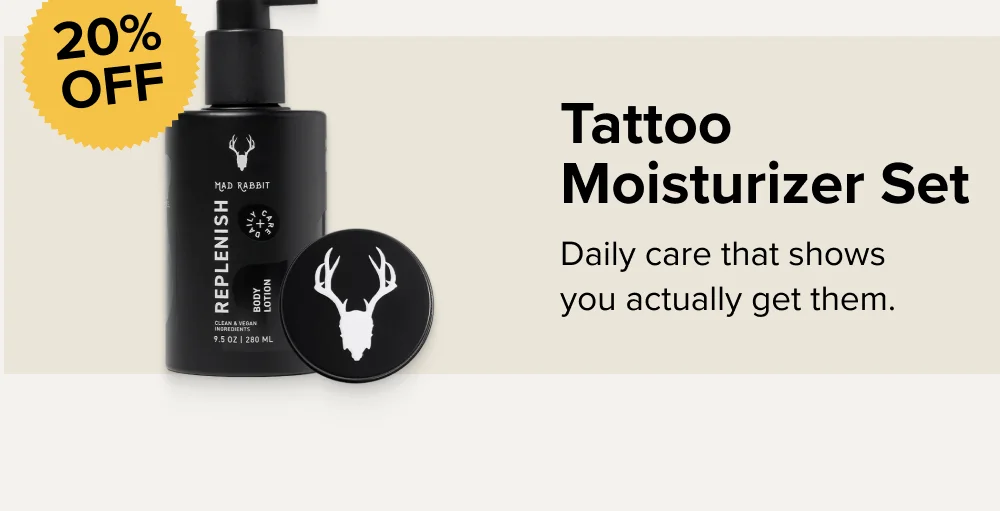 Tattoo Moisturizer Set