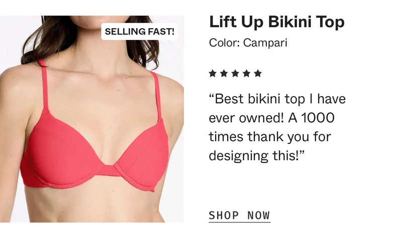 Shop Lift Up Bikini Top