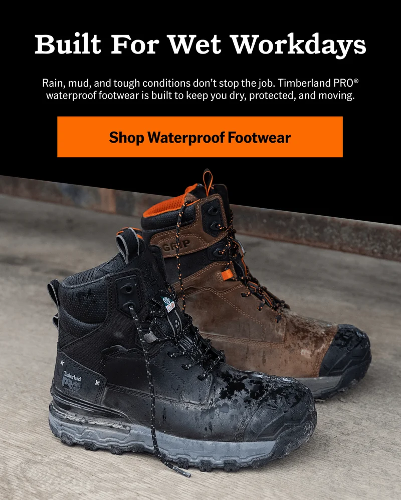 Built For Wet Workdays