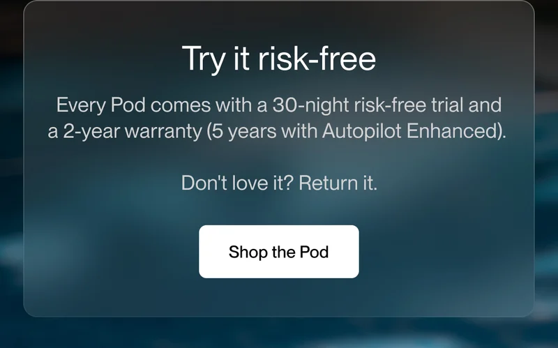 Try it risk-free