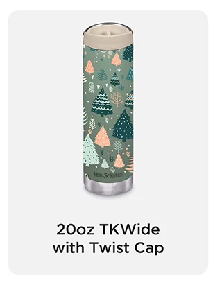 20oz TKWide Winter Pines