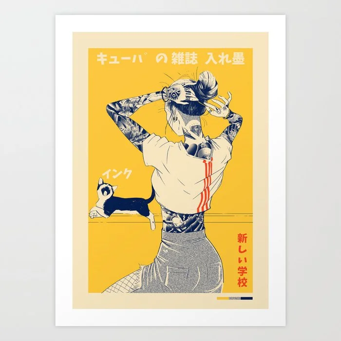 La Tinta! Art Print Art Print
