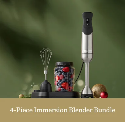 4-Piece Immersion Blender Bundle
