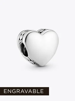 Engravable Heart Charm