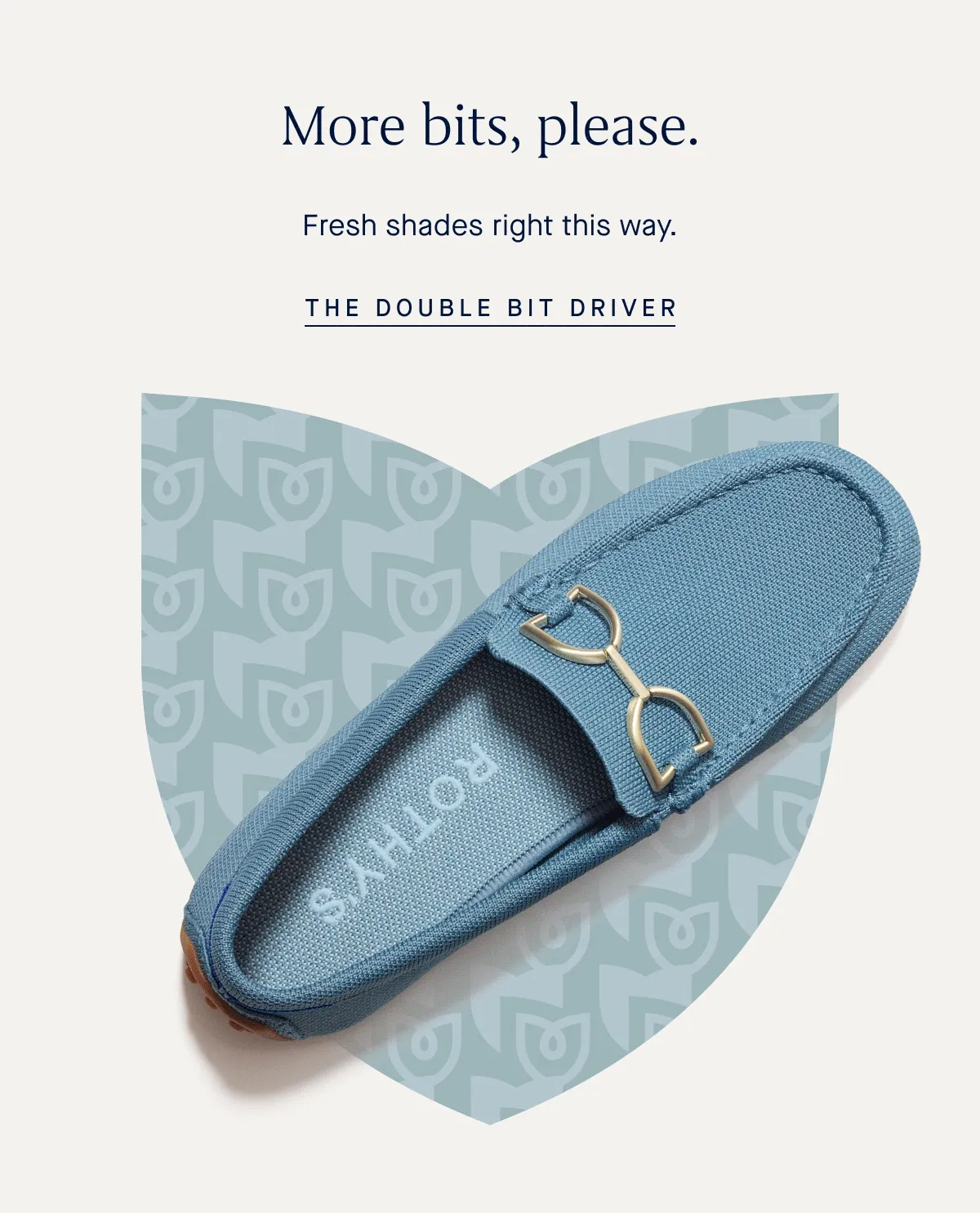 More bits, please. Fresh shades right this way. THE DOUBLE BIT DRIVER