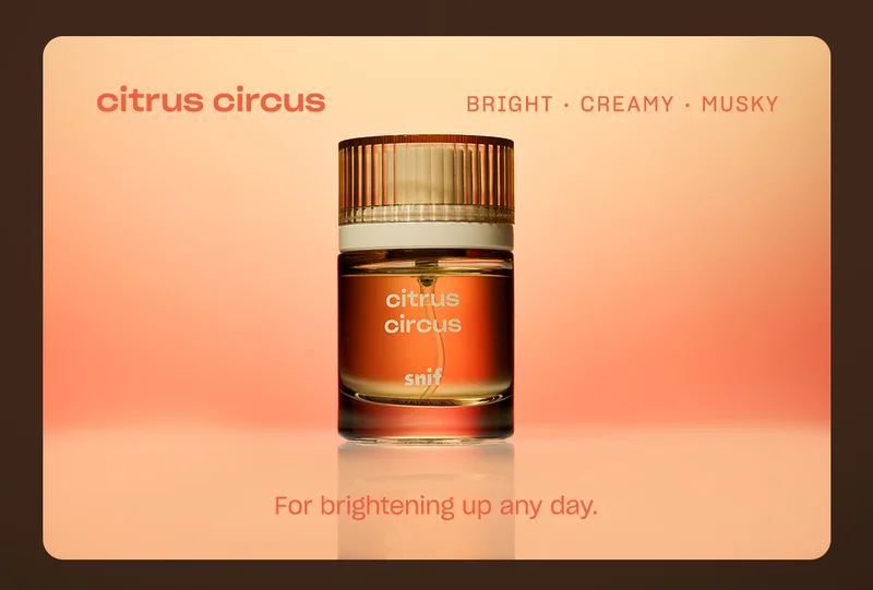 citrus circus BRIGHT •&nbsp;CREAMY • MUSKY For brightening up any day